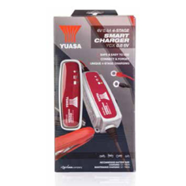 YUASA Yuasa Battery Charger YCX0.8 6V 0.8A 4-Stage